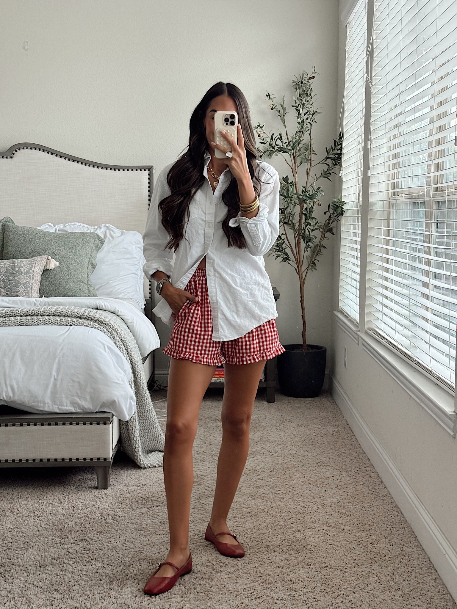 Medium top
Small shorts