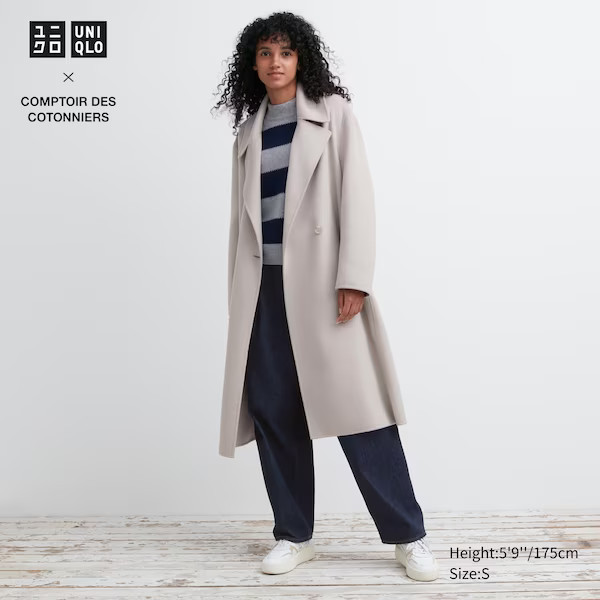 Double Face Wrap Coat | UNIQLO (US)