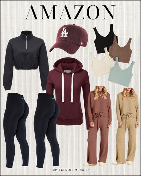 Loungewear finds from amazon, amazon outfit ideas, athleisure wear finds from Amazon 

#LTKfindsunder50 #LTKstyletip #LTKfindsunder100