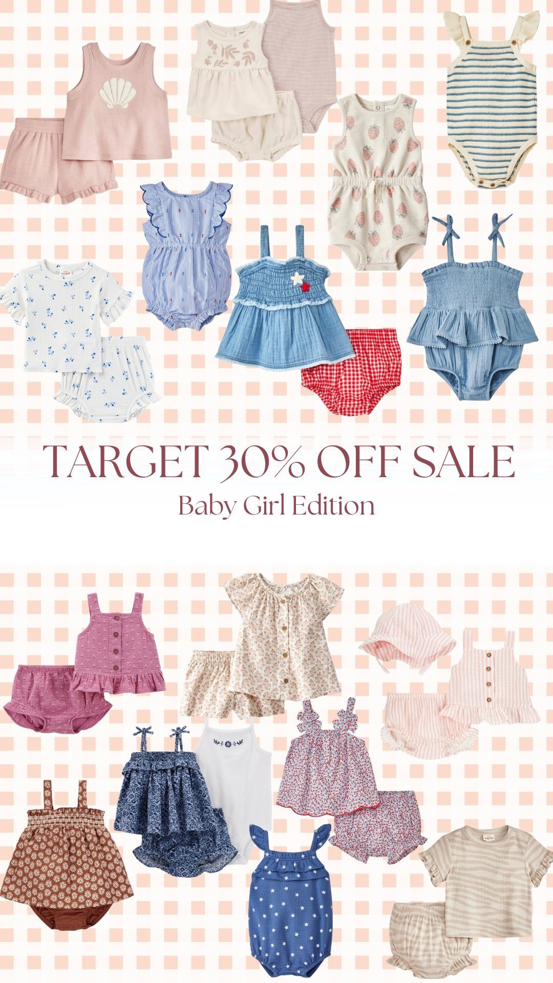 Sale ends 5/26!! 
Grab them while you can 👏🏻 
All dresses + tops + bottoms are 30% off! 

#LTKStyleTip #LTKSaleAlert #LTKBaby