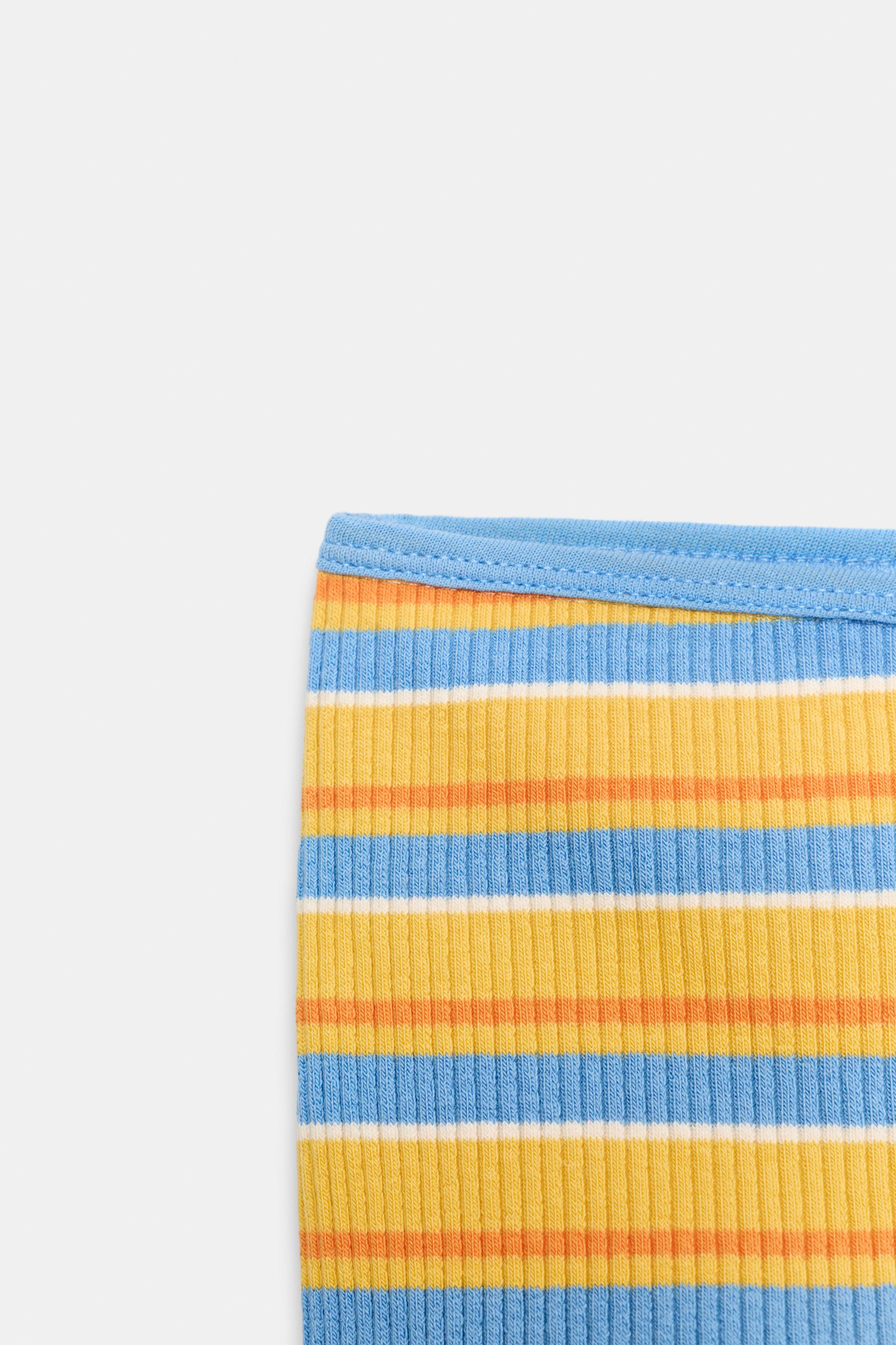 STRIPED MINI SHORTS | Zara UK