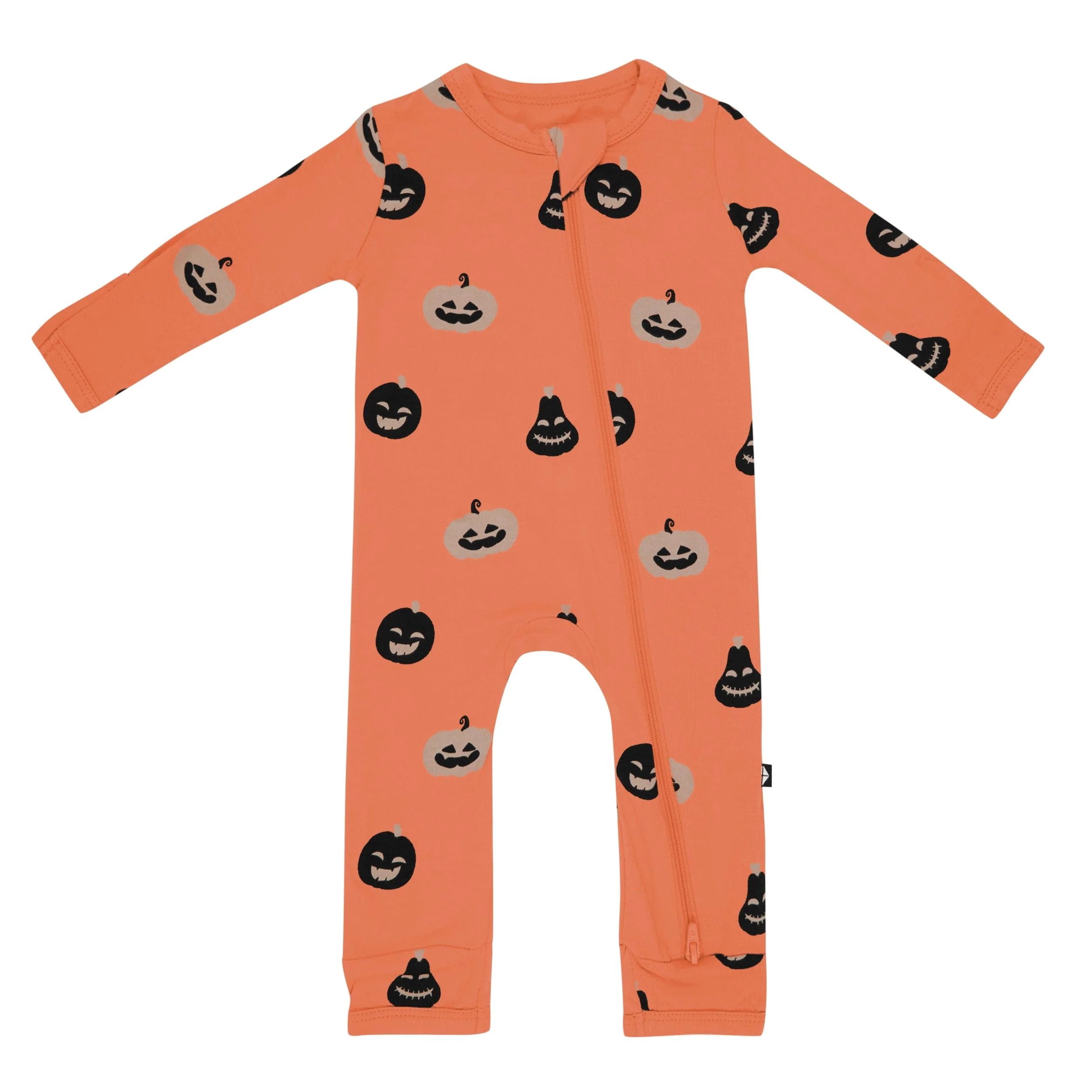 Zippered Romper in Carve | Kyte BABY