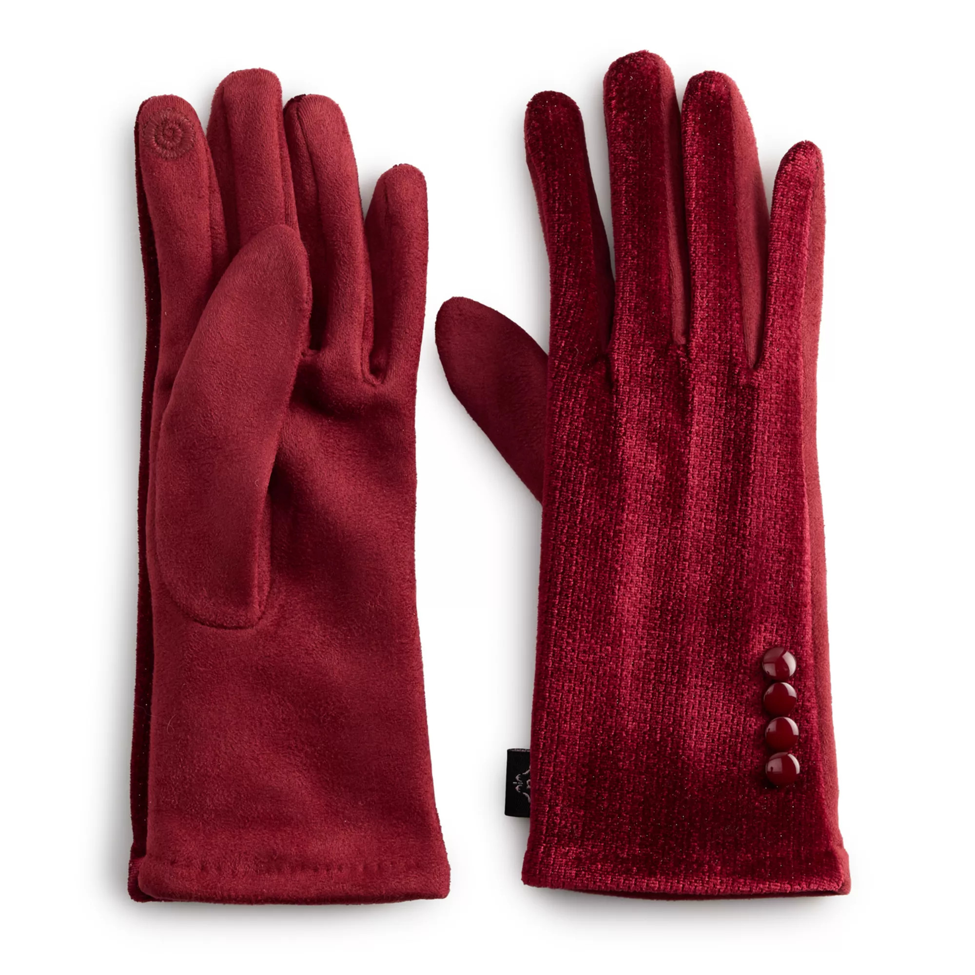 Women's Nanette Lepore Classic Tech Touch Touchscreen-Compatible Gloves | Kohl's