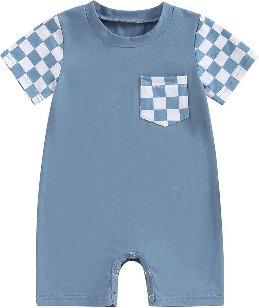 Short Checkerboard Blue | Amazon (US)