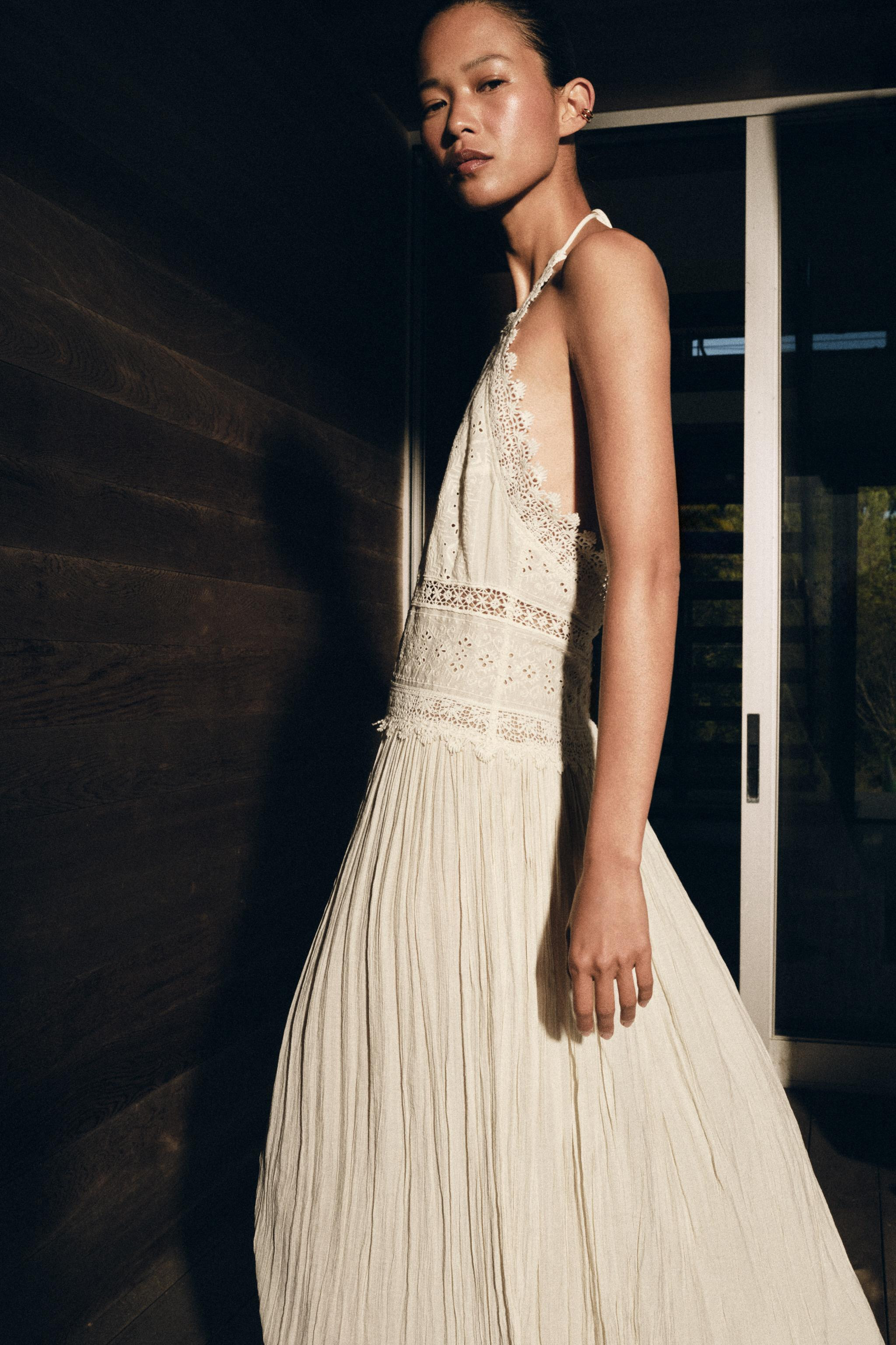 ZW COLLECTION LACE MIDI DRESS | Zara UK