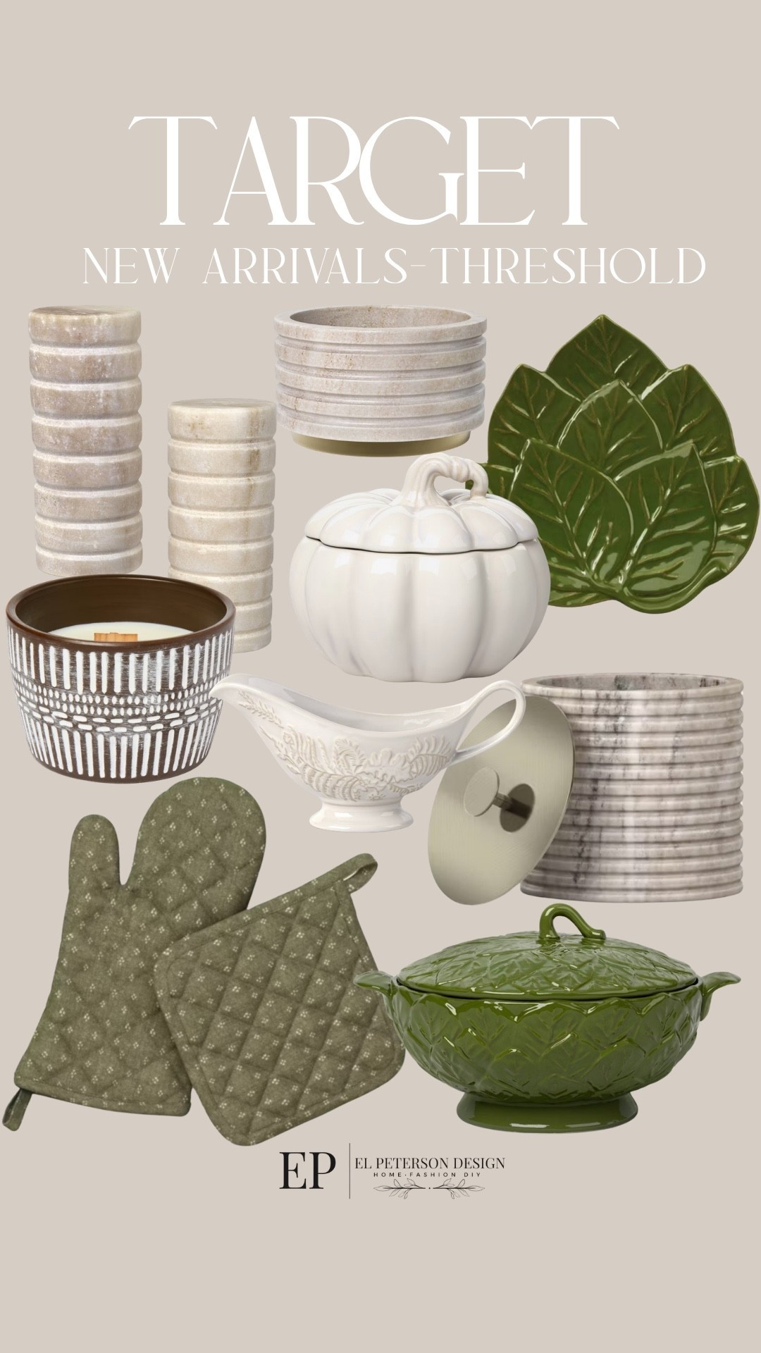 Target
Threshold new arrivals
Candle
Kitchen mitts
Canister
Pumpkin cookie jar
Dutch oven

#LTKHome