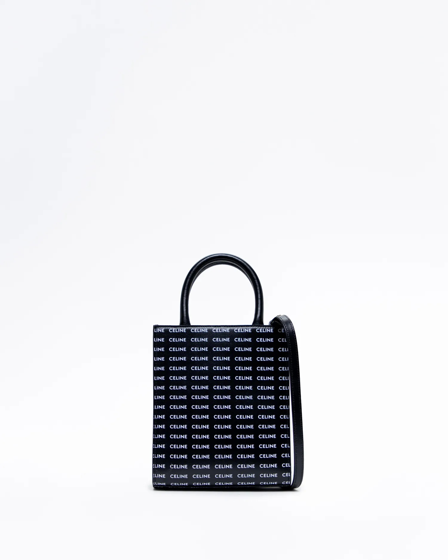 Logo Mini Vertical Cabas Tote | Vivrelle