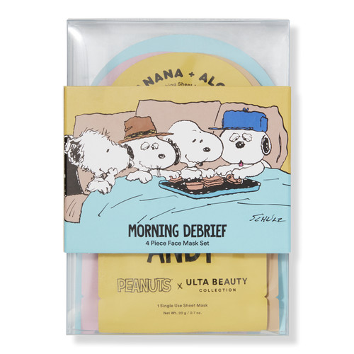 Peanuts x UBC Morning Debrief Face Mask Set | Ulta