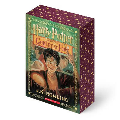 Harry Potter and the Goblet of Fire (Stenciled Edges) (Harry Potter, Book 4) - by J K Rowling (Paperback) | Target