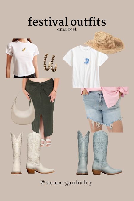 Casual festival outfit ideas for CMA fest in Nashville! 

#LTKStyleTip #LTKFestival