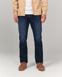 Men's Athletic Straight Jeans | Men's Bottoms | Abercrombie.com | Abercrombie & Fitch (US)