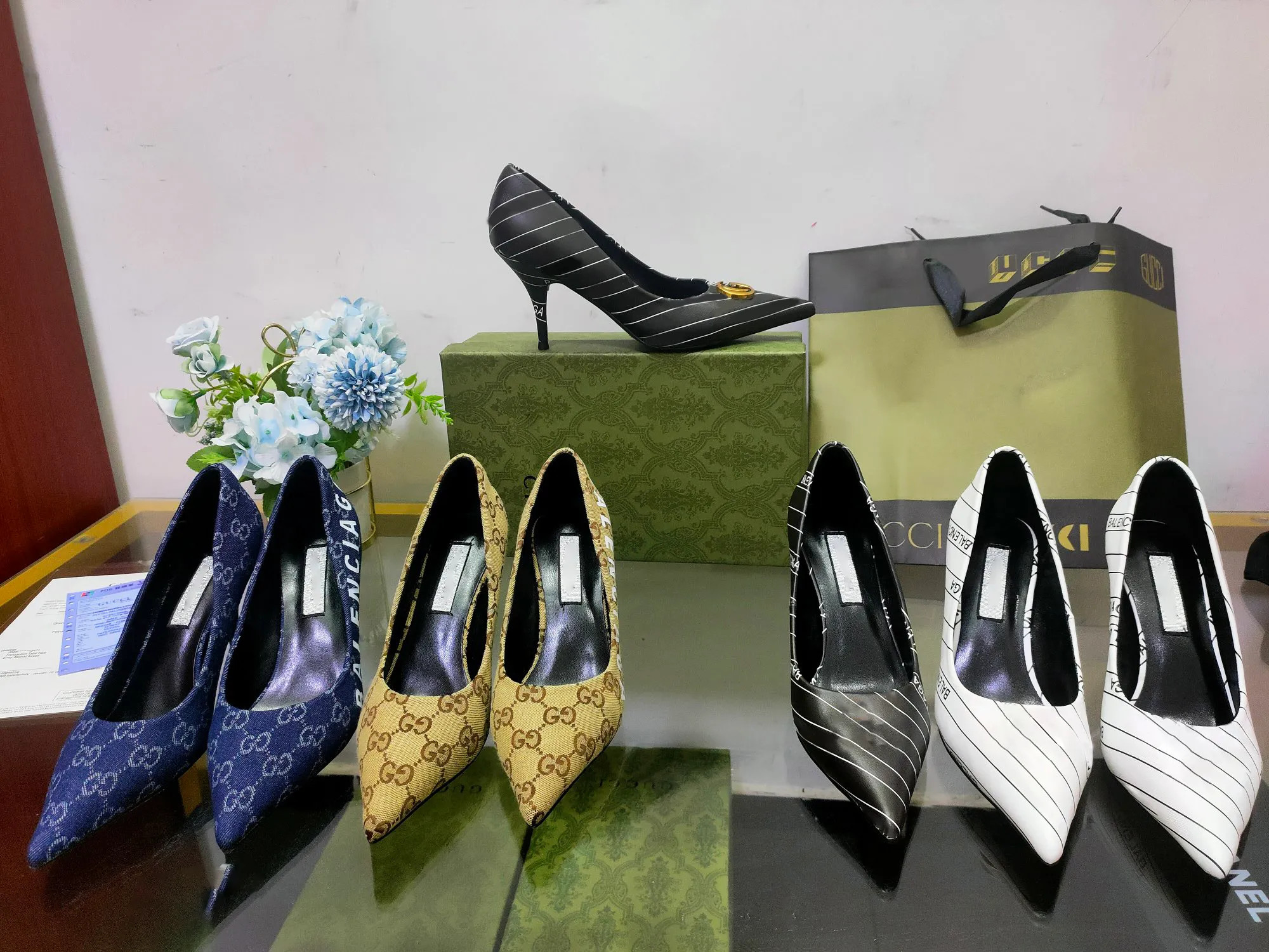 Dress Shoes Presbyopia Designer Luxury High Heeled Classic Canvas Fashion And Confortable Feeling... | DHGate