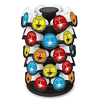 Everie Coffee Pod Storage Carousel Holder Organizer for 40 Keurig K-Cup Pods | Walmart (US)