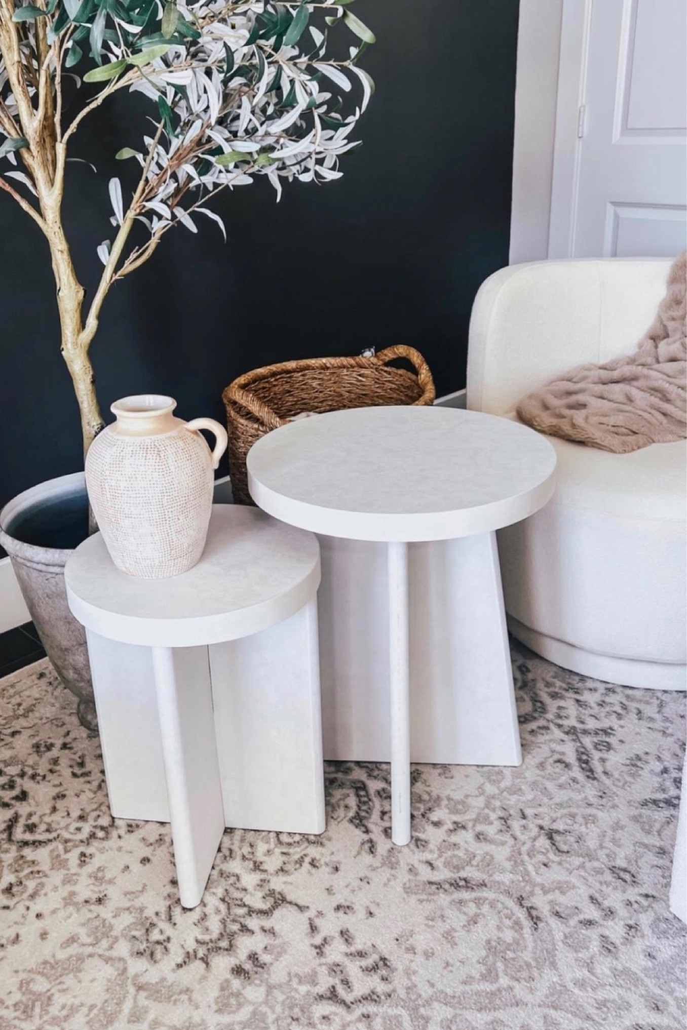 The nicest Walmart nesting tables! 

Lee Anne Benjamin 🤍

#LTKsalealert #LTKhome #LTKstyletip