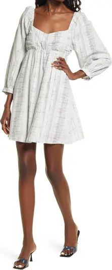 Tie Back Babydoll Dress | Nordstrom