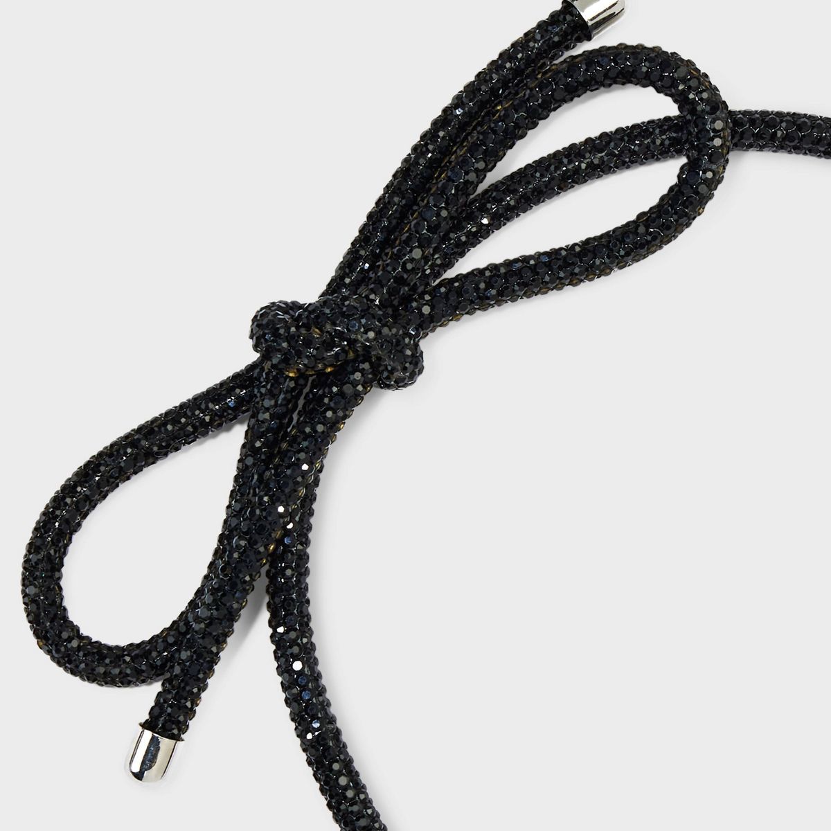 Rhinestones Bow Headband - A New Day™ Black | Target