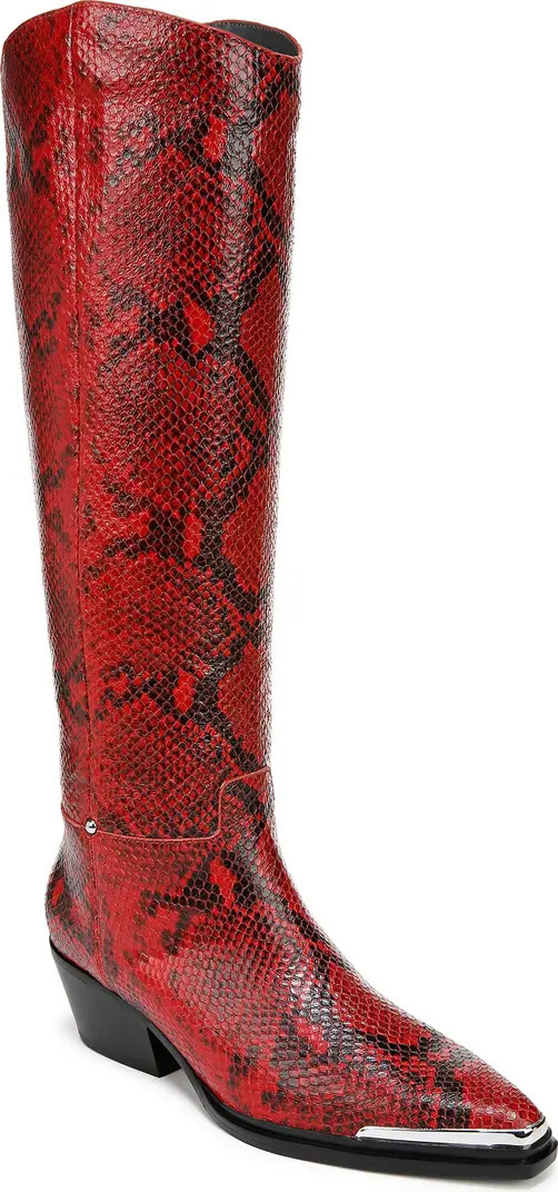 Franco Sarto Billie Knee High Western Boot (Women) | Nordstromrack | Nordstrom Rack