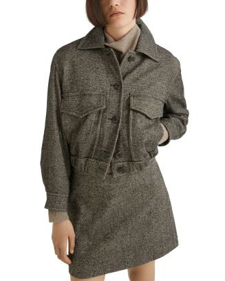 Marella Nilla Brown Jacket  | Bloomingdale's Women | Bloomingdale's (US)