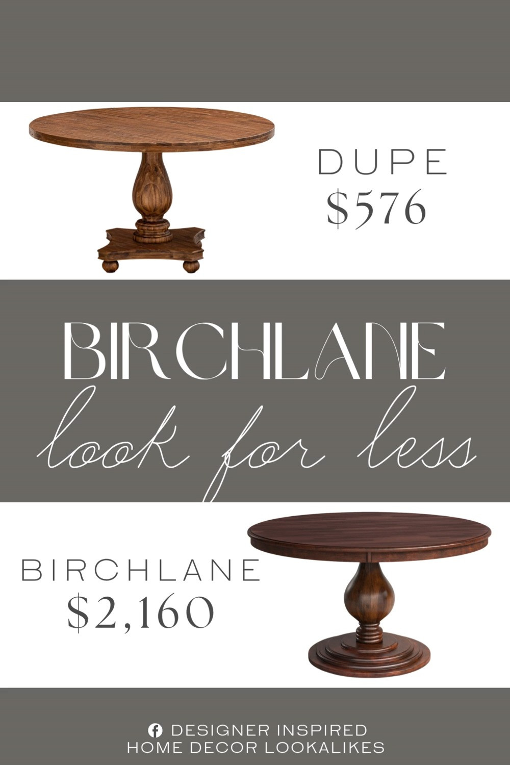 Inspired by Birch Lane Round Dining Table. Pedestal Dining Table. Round Wood Dining Table. Farmhouse Round Table. Modern Rustic Dining Table. Solid Wood Round Table. Contemporary Pedestal Table. Natural Wood Dining Table. Statement Dining Table. 

Home more affordable option find copy cat similar look for less budget friendly affordable cheap cheaper beautiful pretty. Clearance sale coupon code discount code promo code luxury lookalike look a like Inspo inspiration inspired by idea ideas Love like these? I share multiple every day in my FB group.
#birchlaneinspired #diningtable #rounddiningtable #pedestaldiningtable #woodfurniture #furniturefinds #diningroominspo 

 #LTKHome