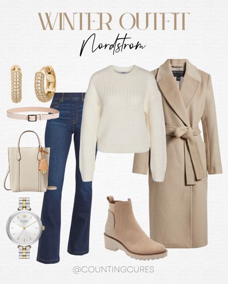Stay warm yet stylish this cold season with this sweater, denim pants, and trench coat paired with cute accessories!
#outfitinspo #winterboots #cozyfashion #neutrallook

#LTKitbag #LTKstyletip #LTKshoecrush