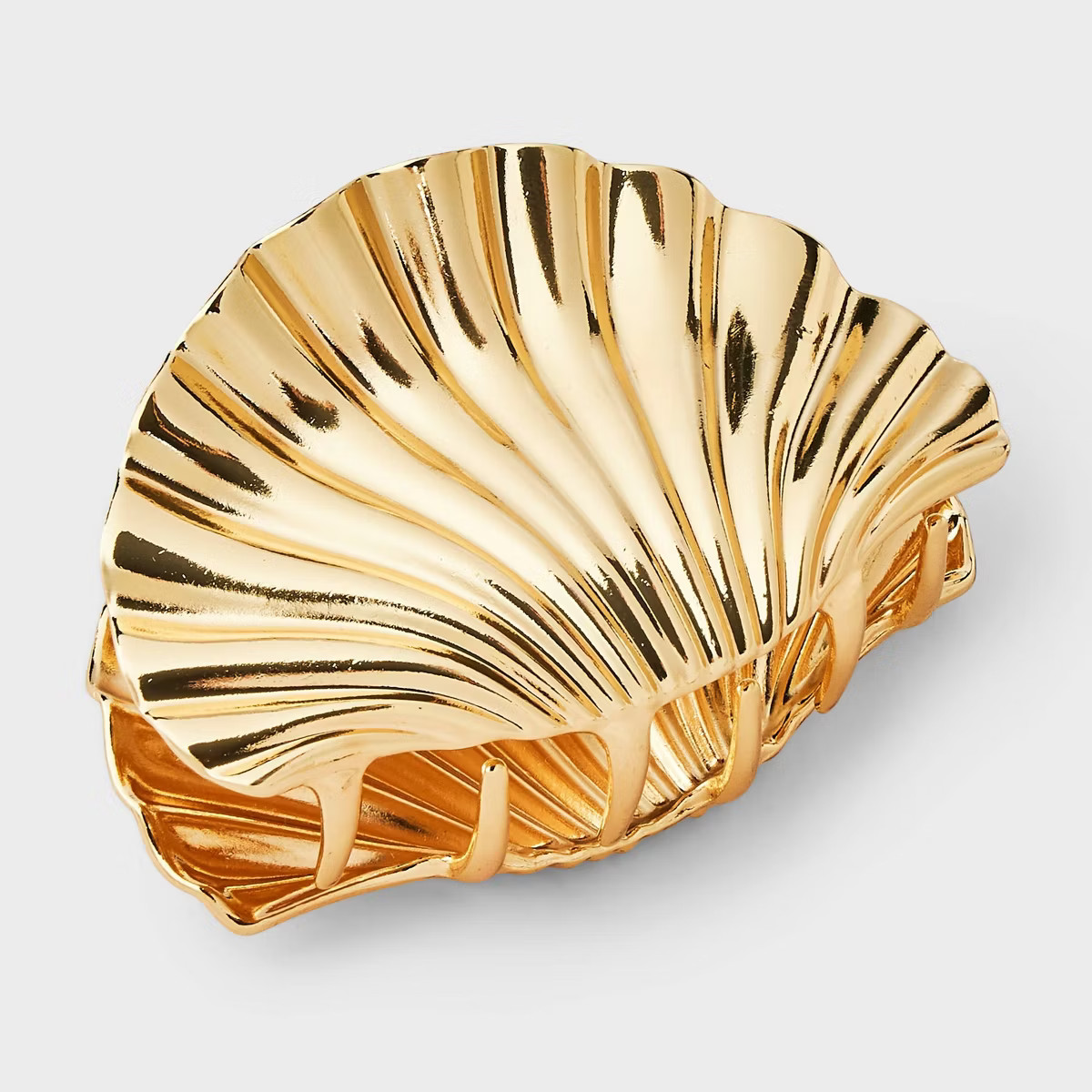 Scallop Shell Claw Hair Clip - A New Day™ Gold | Target