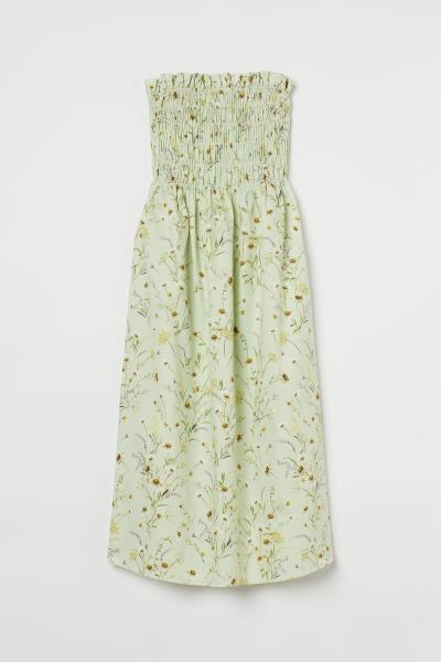 Smocked bandeau dress | H&M (UK, MY, IN, SG, PH, TW, HK)