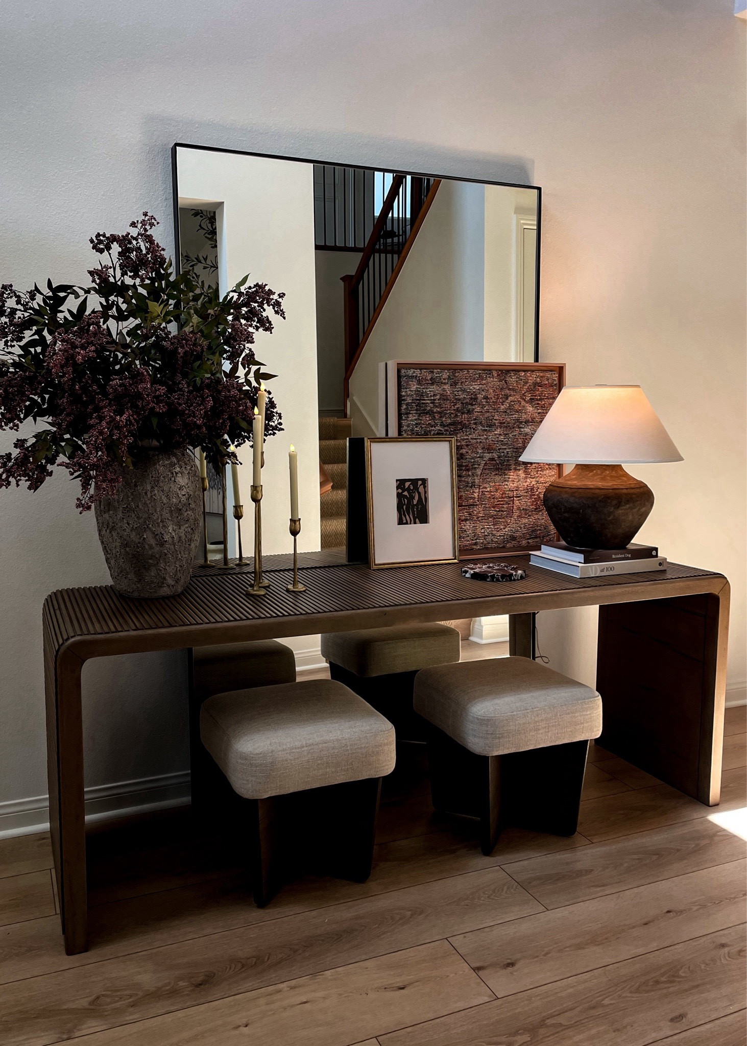 Fall decor - entry way decor - table styling 

#LTKStyleTip #LTKHome #LTKSeasonal