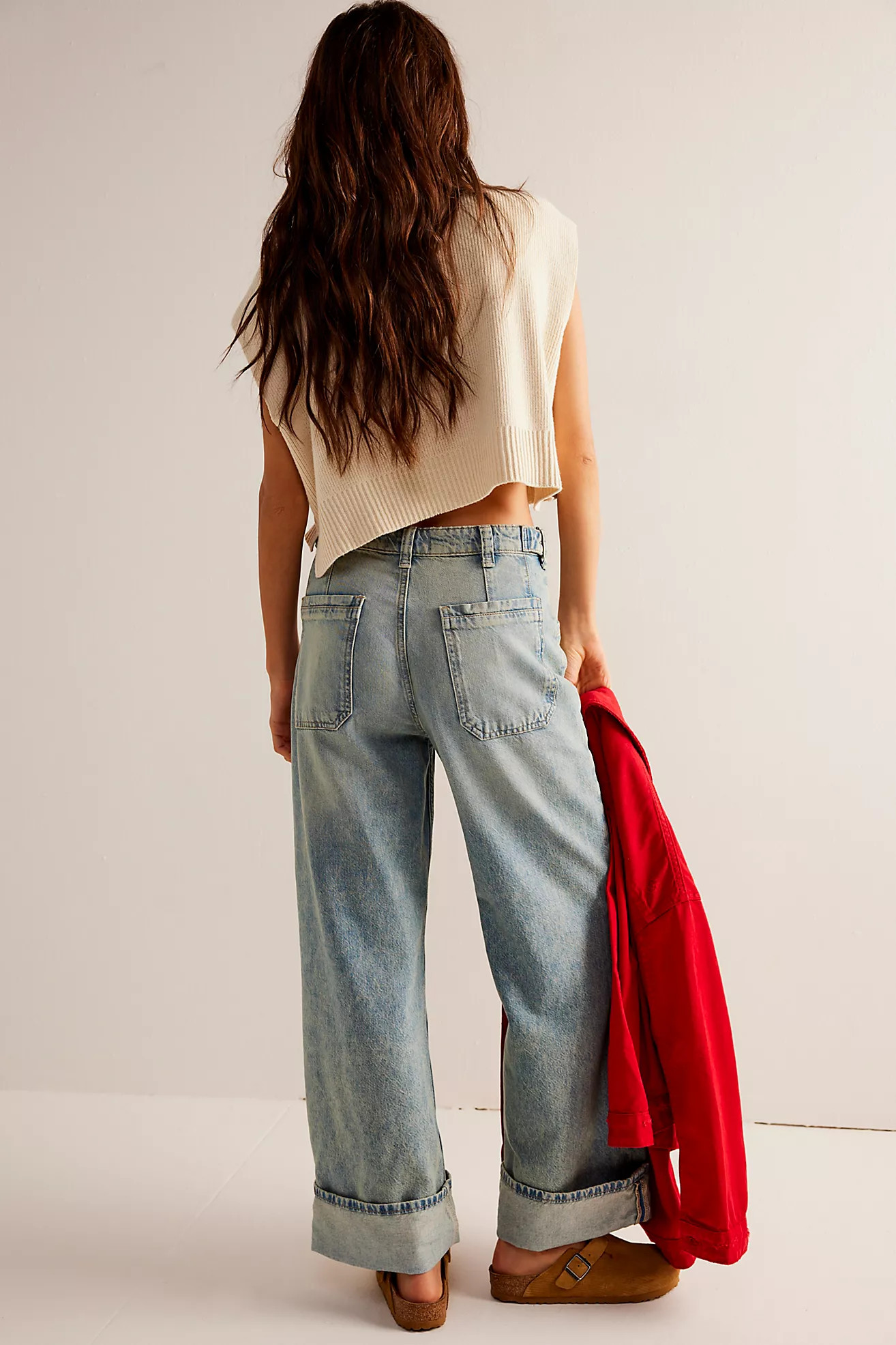 We The Free Palmer Cuffed Jeans | Free People (Global - UK&FR Excluded)