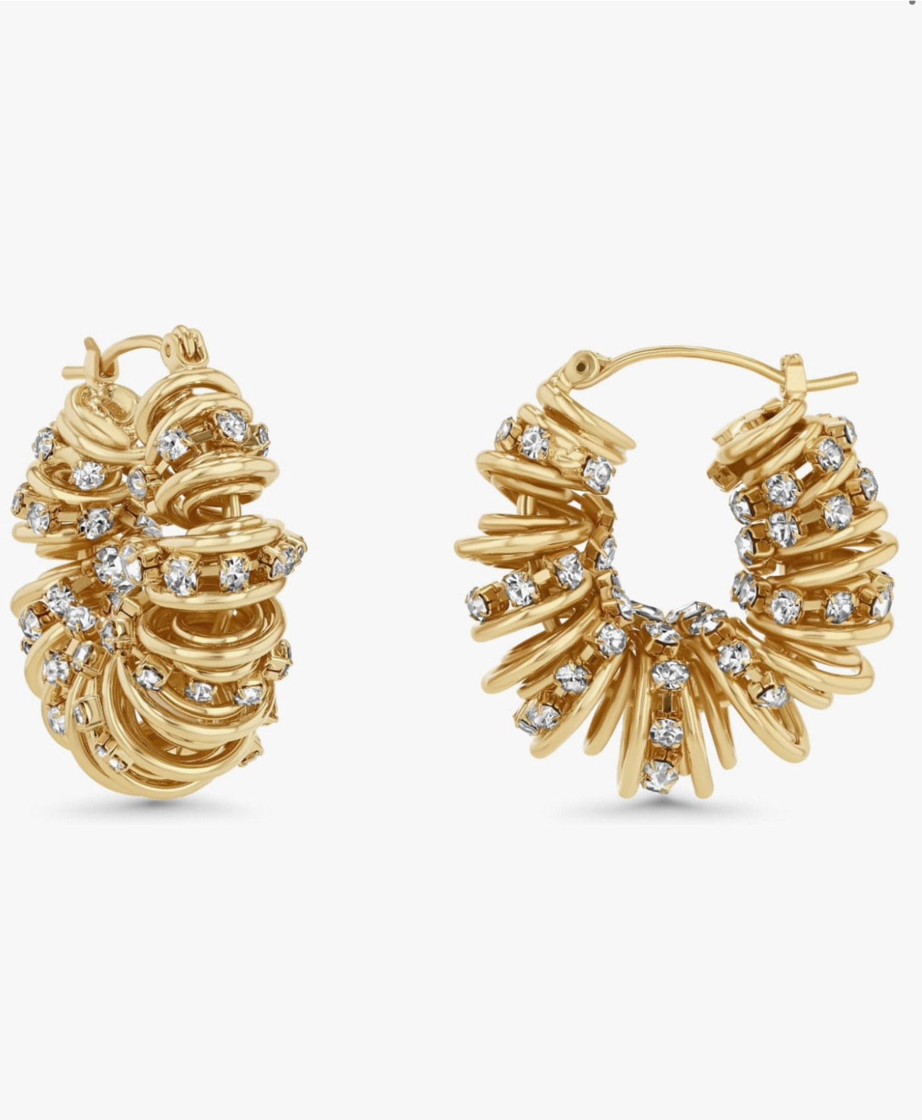 These are stun✨ perfect for a fancier occasion or everyday wear to dress up a staple outfitt

Earrings. Statement earrings. Amazon find. 

#LTKFindsUnder50
