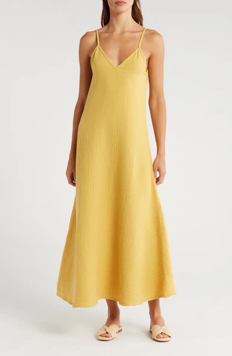 Nordstrom V-Neck Cover-Up Maxi Dress | Nordstrom | Nordstrom