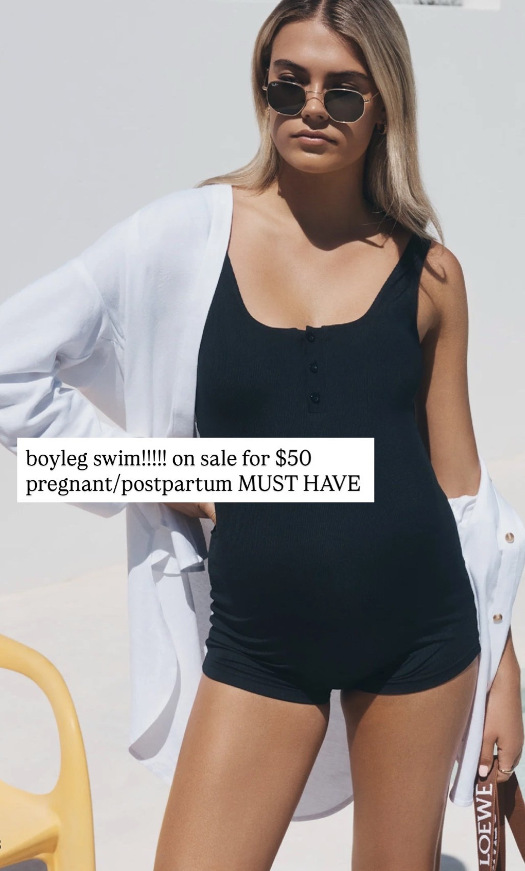 RUN !!! the perfect boyleg suit on sale for $50 

cool mom suit!!! perfect for pregnancy, postpartum, just mom life in general. trust me, you need it!!!! all sizes in stock in black. I wear M pregnant and pre pregnancy

#bump #maternityswim

#LTKSwim #LTKBump #LTKmomlife