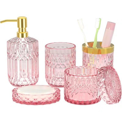 Pink Bathroom Accessory Set | Wayfair North America