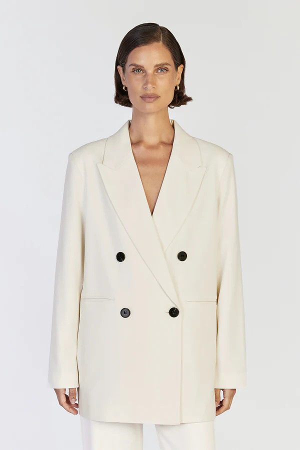 BECKHAM CREAM BLAZER | DISSH