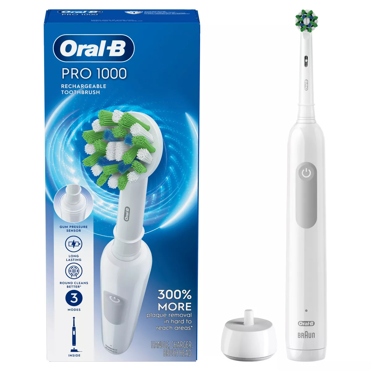 Oral-B Pro Crossaction 1000 Rechargeable Electric Toothbrush | Target