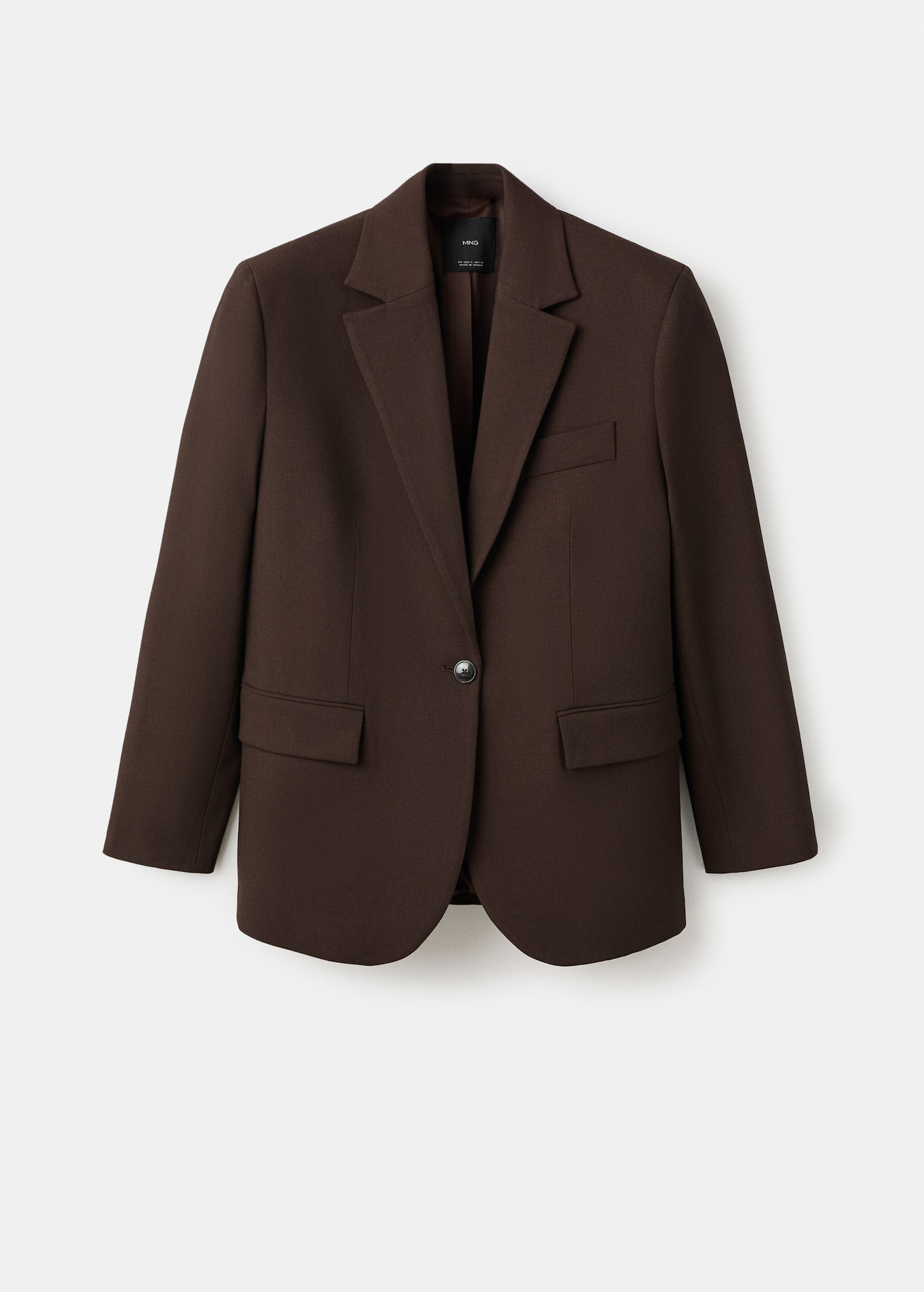 Straight-fit suit blazer - Women | MANGO USA | Mango (US/MX/AU)