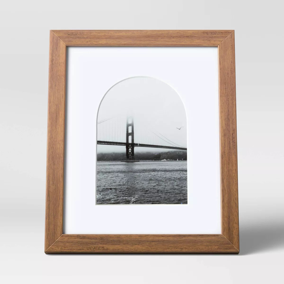 8" x 10" Matted to 5" x 7" Single Image Table Frame with Arch Brown - Threshold™ | Target