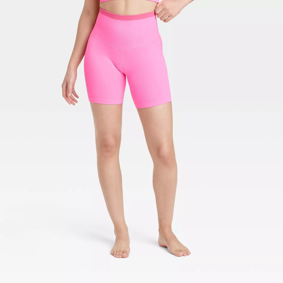 Women's Seamless High-Rise Bike Shorts 6" - JoyLab™ | Target