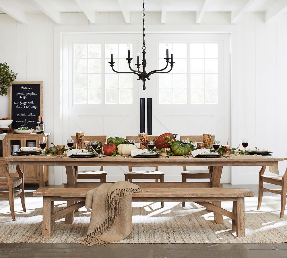 Toscana Extending Dining Table | Pottery Barn (US)