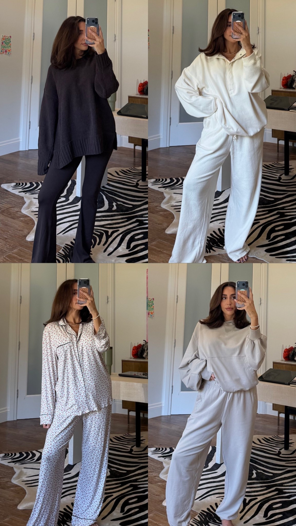  I lived in these during my first trimester and will most definitely be living in them through my 2nd and 3rd!! 10/10 for fall. Wearing a medium in all!
@Aerie #AerieREAL #AeriePartner
