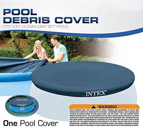 10-Foot Round Easy Set Pool Cover by Intex | Amazon (US)