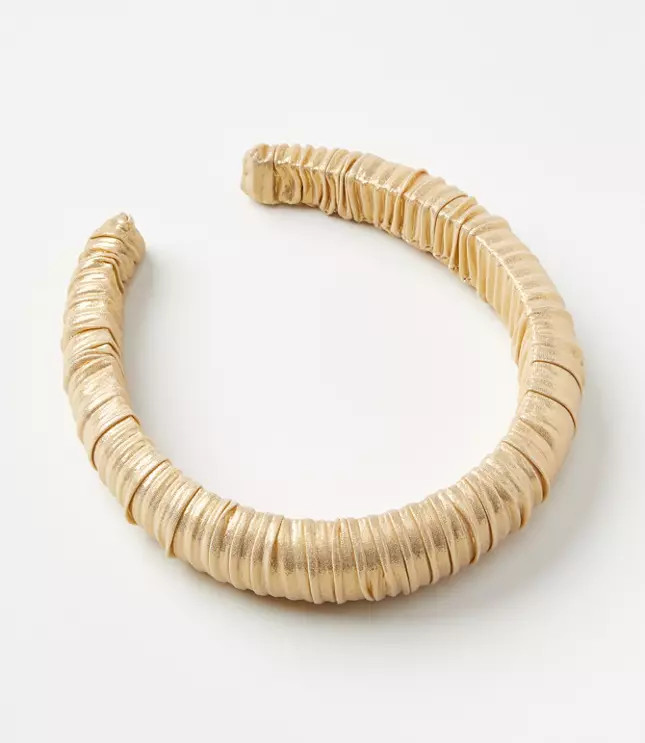 Shimmer Ruched Headband | LOFT