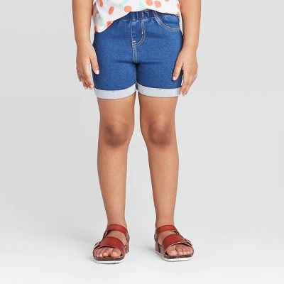 Toddler Girls' Solid Pull-On Shorts - Cat & Jack™ | Target