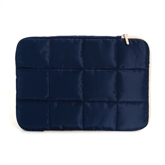 U Brands Nylon Puffer Laptop Sleeve, Fits 16" Screens, Navy | Walmart (US)