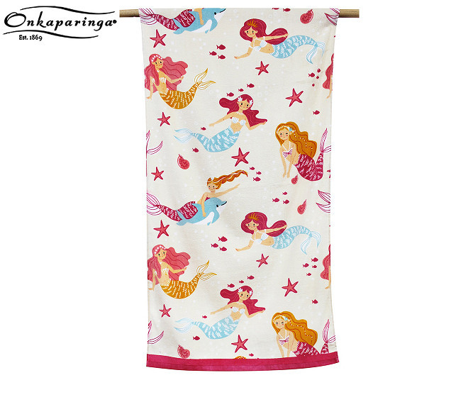 Onkaparinga Kids' Beach Towel - Mermaids | Catch.com.au
