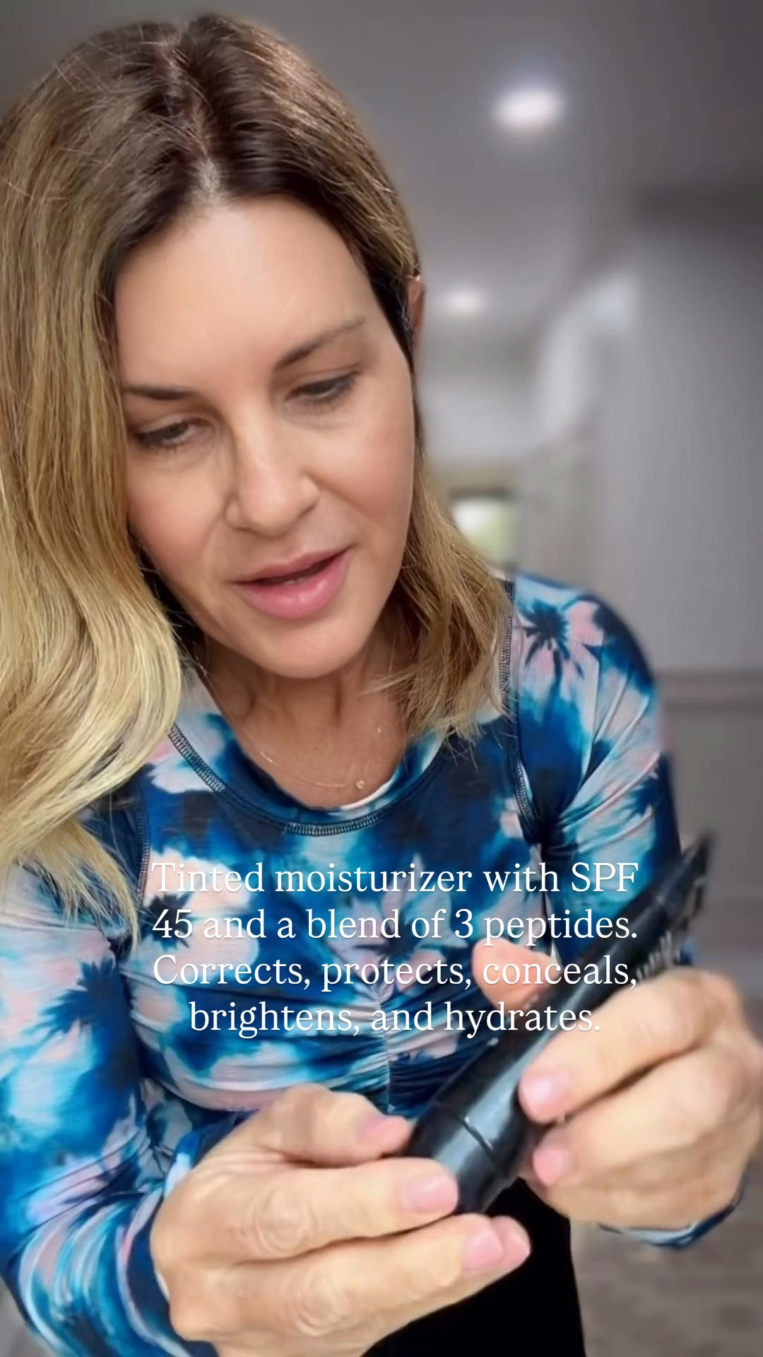 Tinted moisturizer with SPF 45 and peptides

#LTKOver40 #LTKBeauty