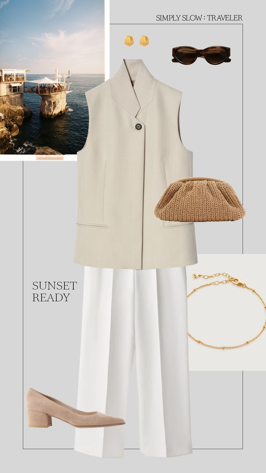 An elegant look for a sunset dinner! 

#LTKTravel #LTKStyleTip