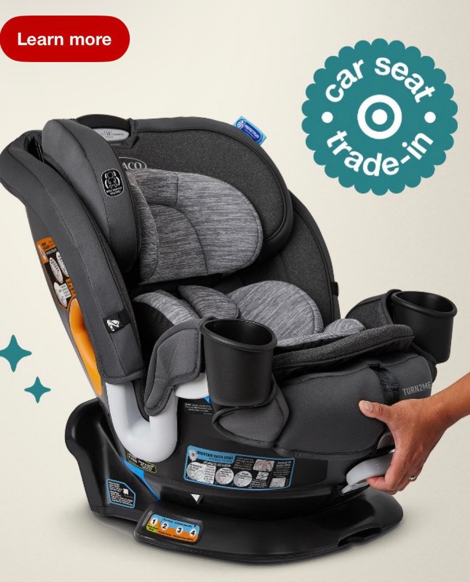 Car seat time at target! Trade in your car seat to get 20% off a new one  

#LTKBaby #LTKKids #LTKmomlife