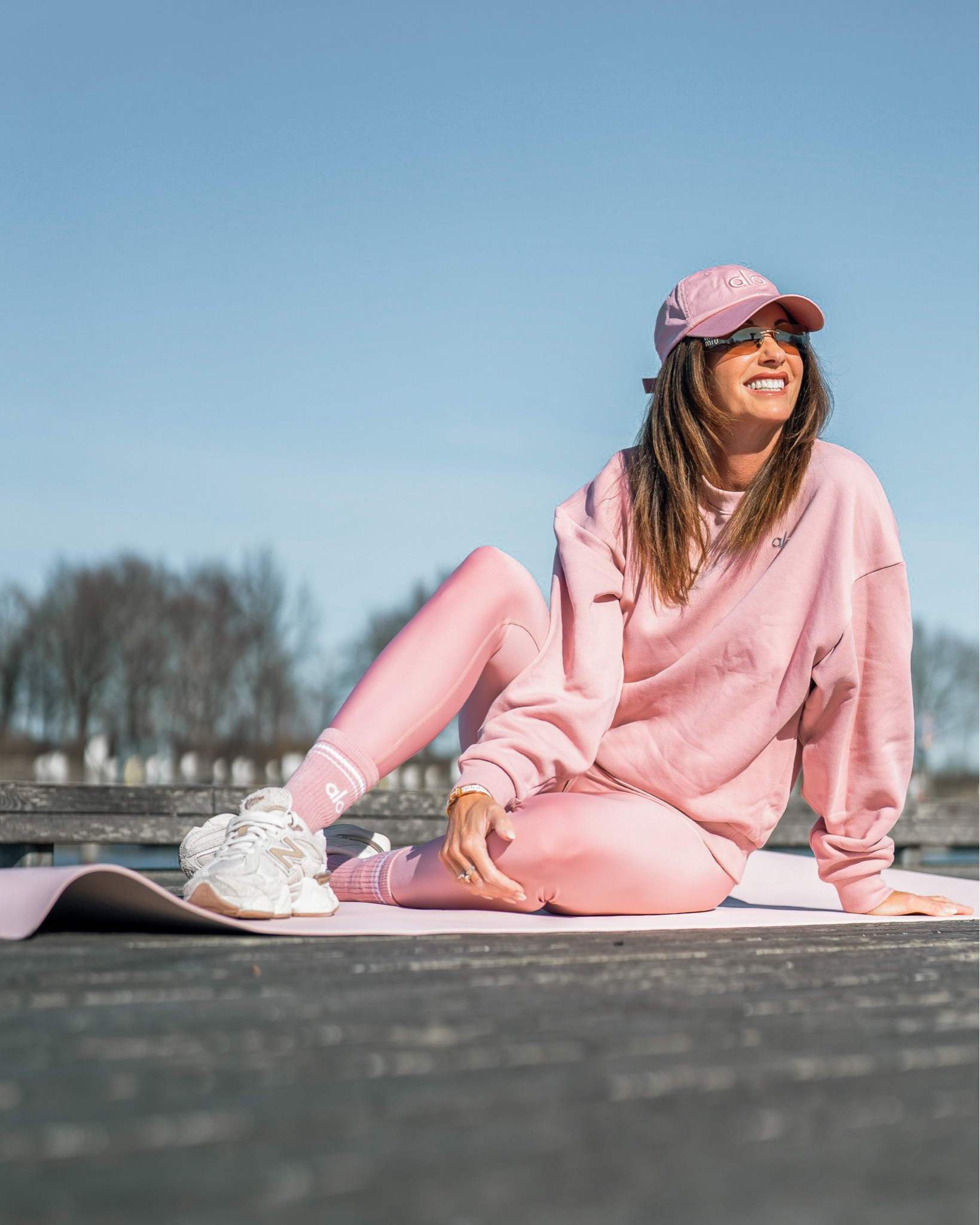 Working out in this nice @Alo Yoga set

#LTKeurope #LTKfitness #LTKsummer