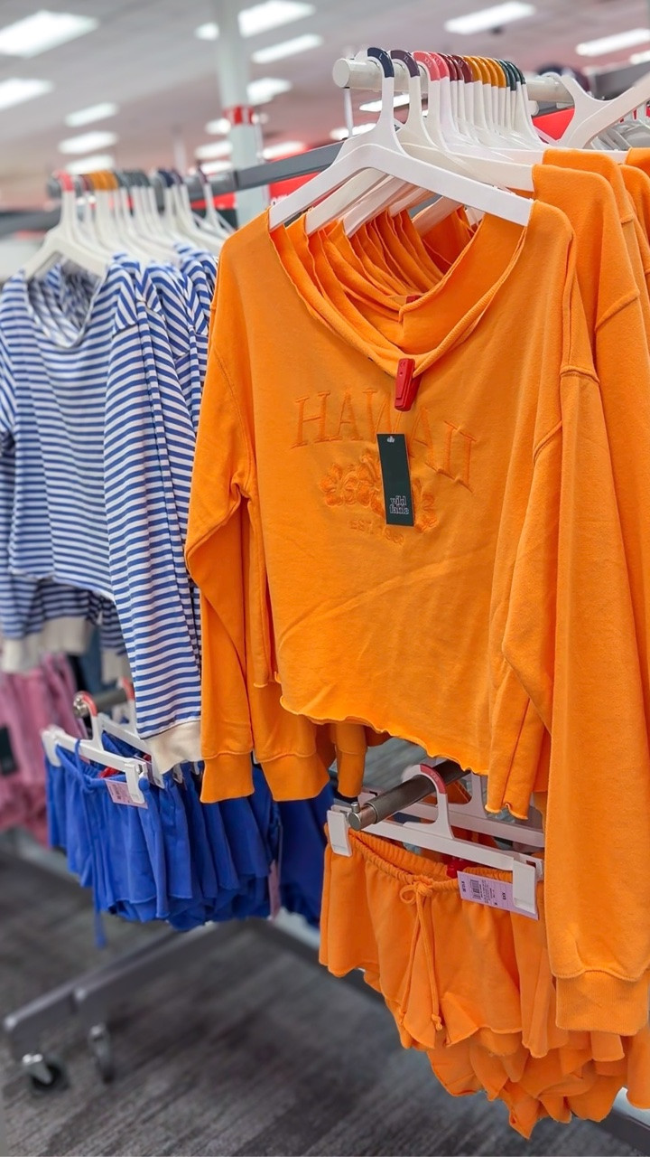 Have you see the micro fleece shorts? So many colors! Coordinating off the shoulder tops, too!

#target #targetstyle #targetfinds #wildfable #targetdeals