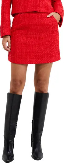 Azzurra Tweed Miniskirt | Nordstrom